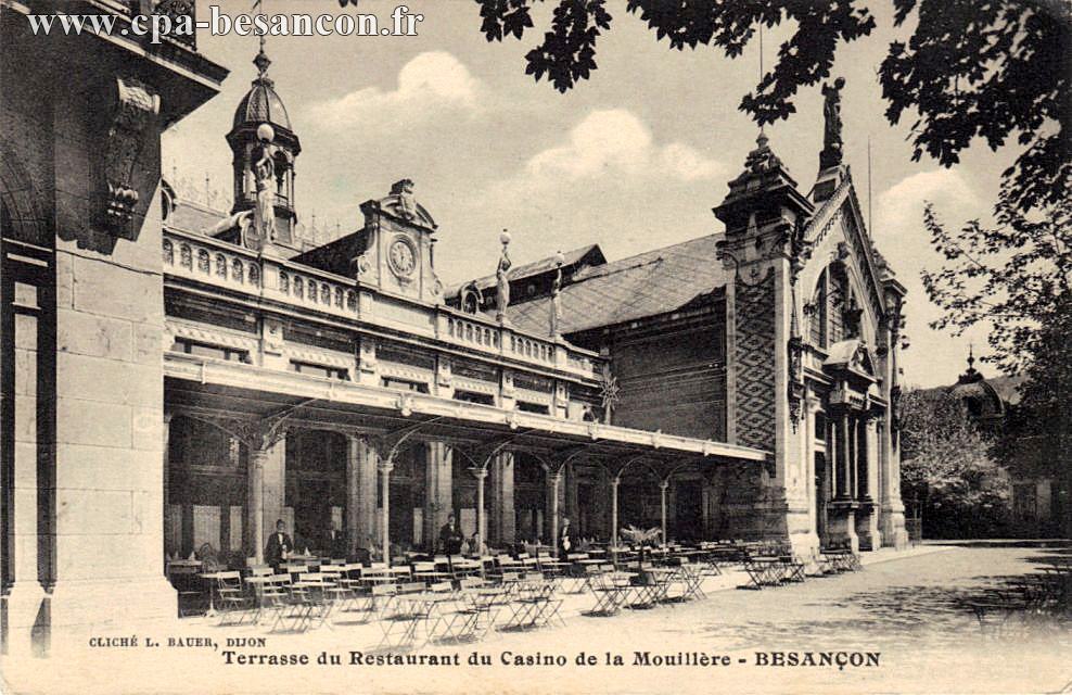 Terrasse du Restaurant du Casino de la Mouillère - BESANÇON